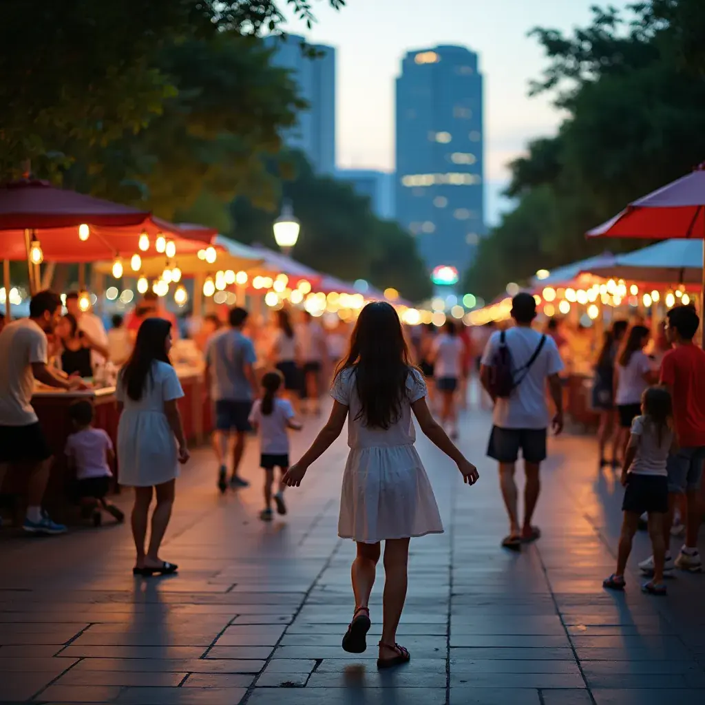 Modern office environment