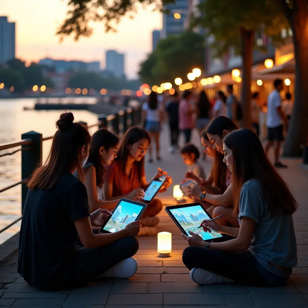 Professional team collaboration